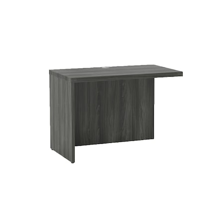 Mayline Return Shell Aberdeen Return Desk, Gray, 42"x24", 24" D X 29-1/2" H, 42" W X Gray Steel AR4224LGS